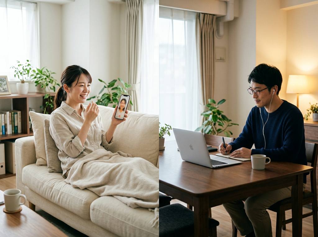 すきな時間・場所から利用できる