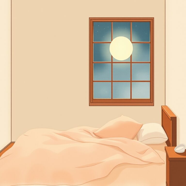 夜不安で眠れない・考えすぎの対処法と心の整理