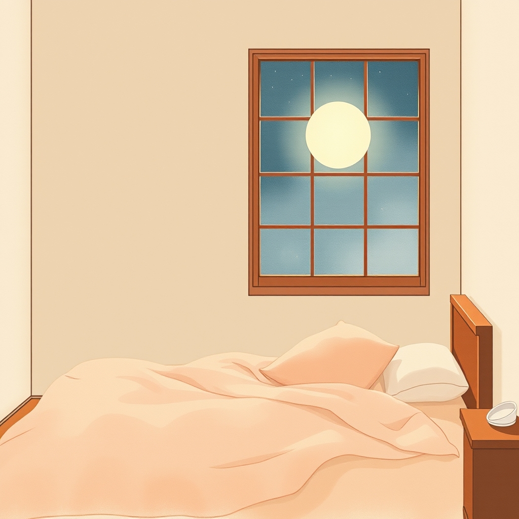 夜不安で眠れない・考えすぎの対処法と心の整理