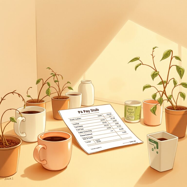 頑張っても評価されない仕事に疲れた人の給料明細