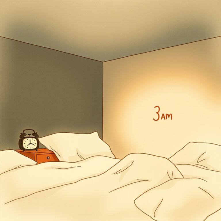 仕事のストレスで眠れない・夜中に目が覚める不安の正体